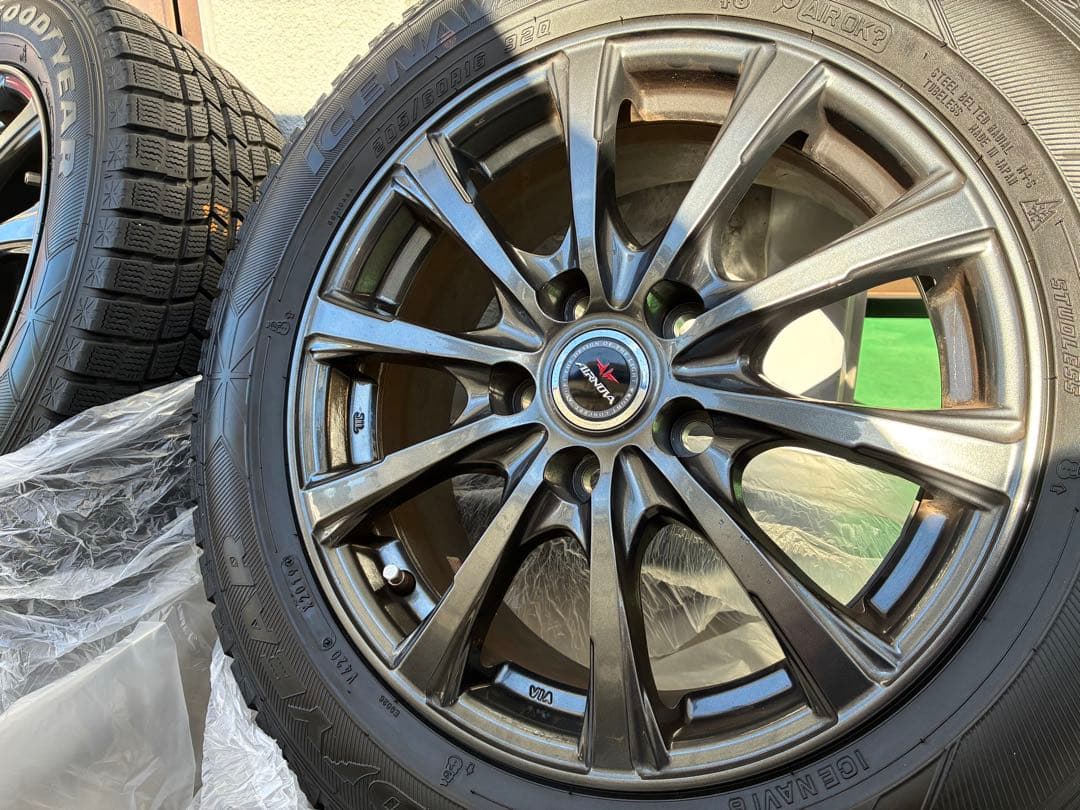 AIRNOVA ホイール付き　スタッドレスタイヤ　4本セット　16インチ