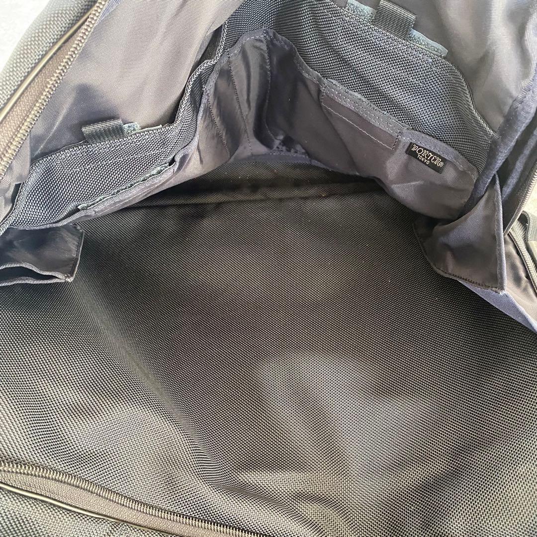 PORTER ポーター ステージ 3way リュック ビジネスバッグ　紺色