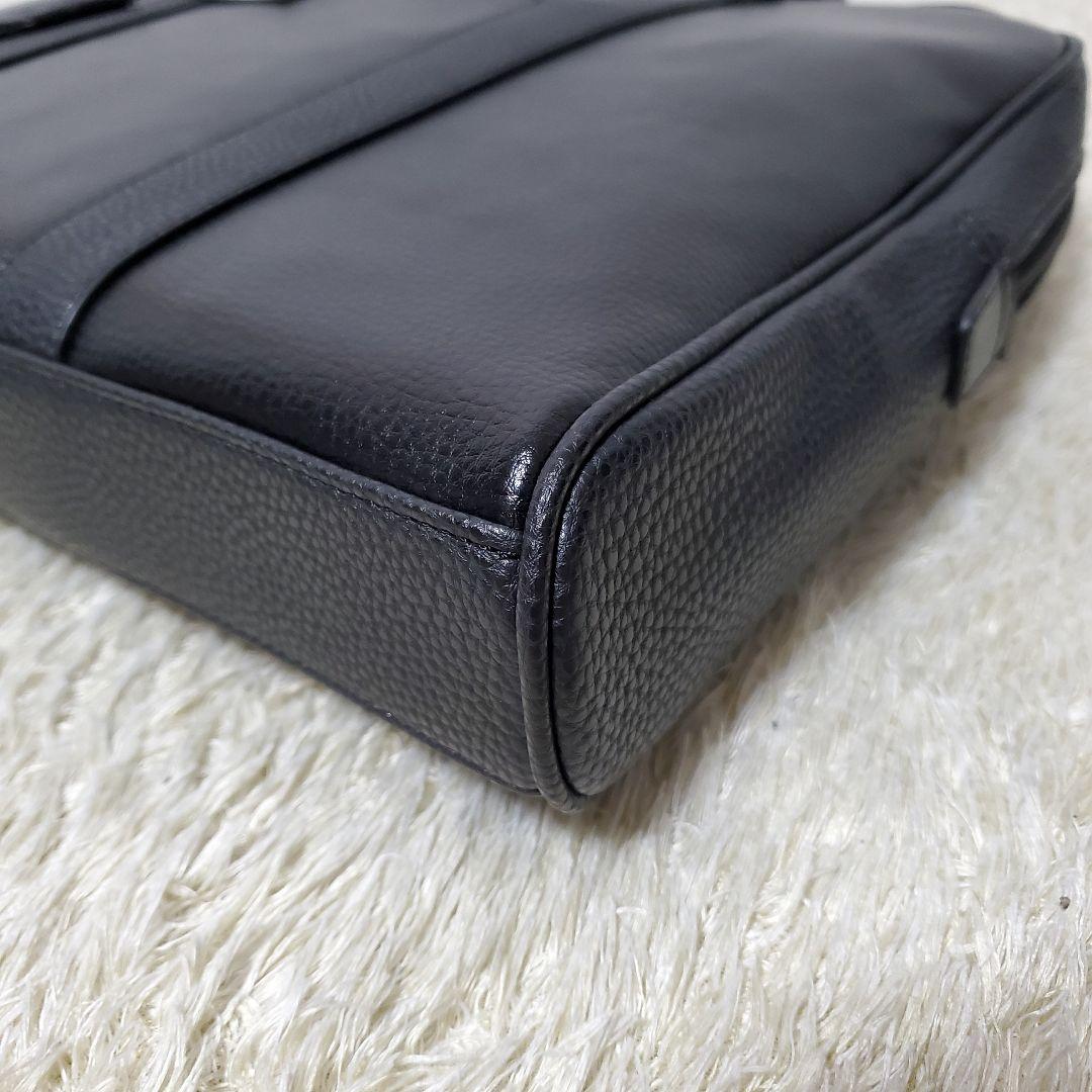 完売品！新品✨マトゥーリ シボ革 ビジネスバッグ オールレザー 南京錠　毛玉様