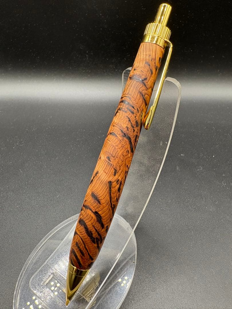 500超極上　屋久杉　泡瘤　木軸シャーペン　ボールペン