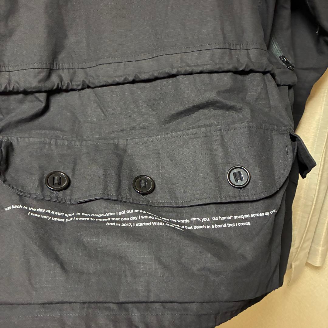 WIND AND SEA タクティカルジャケット ミリタリージャケット