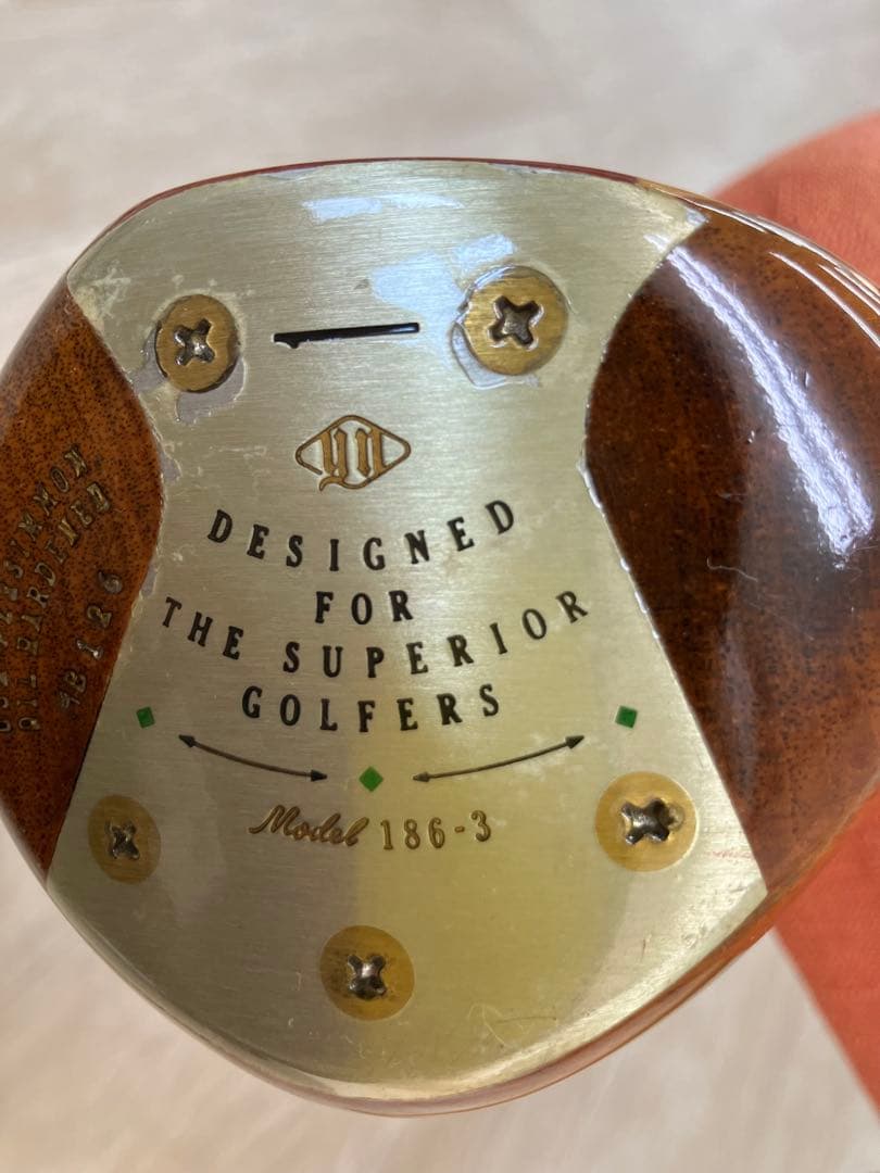 ☆沼沢雄二 パーシモン model186-3美品 レア☆