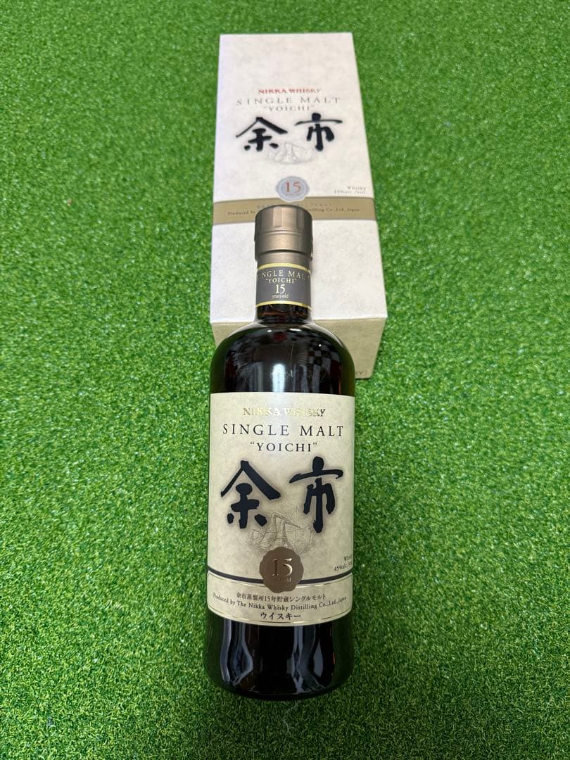 【新品、未開封】終売品 余市15年ウイスキー