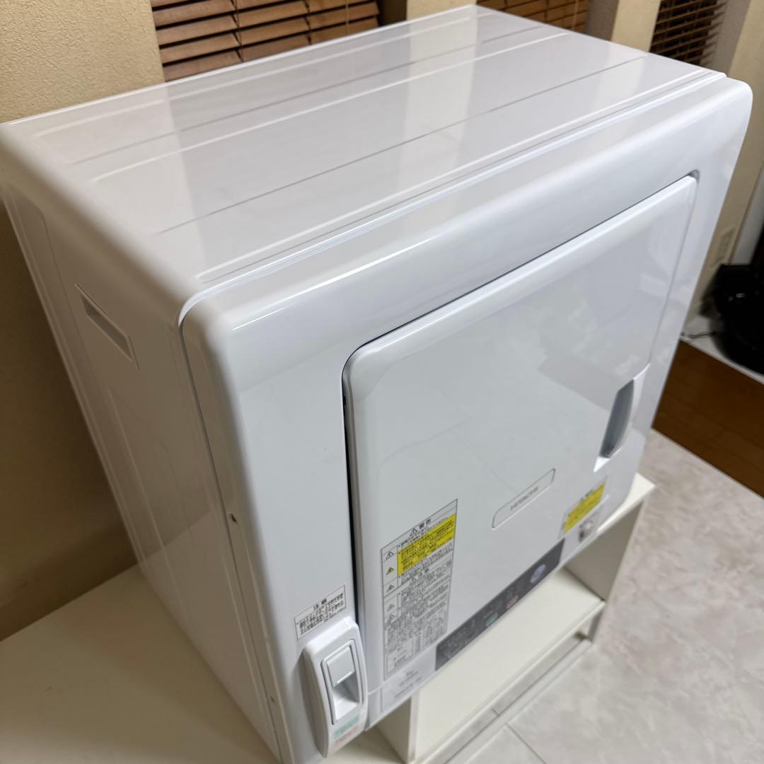 極美品 HITACHI 2022年製 除湿式衣類乾燥機 5kgこれっきりボタン