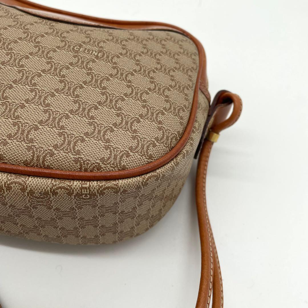 【美品】オールドセリーヌ　ショルダーバッグ　マカダム　ヴィンテージ　トリオンフ