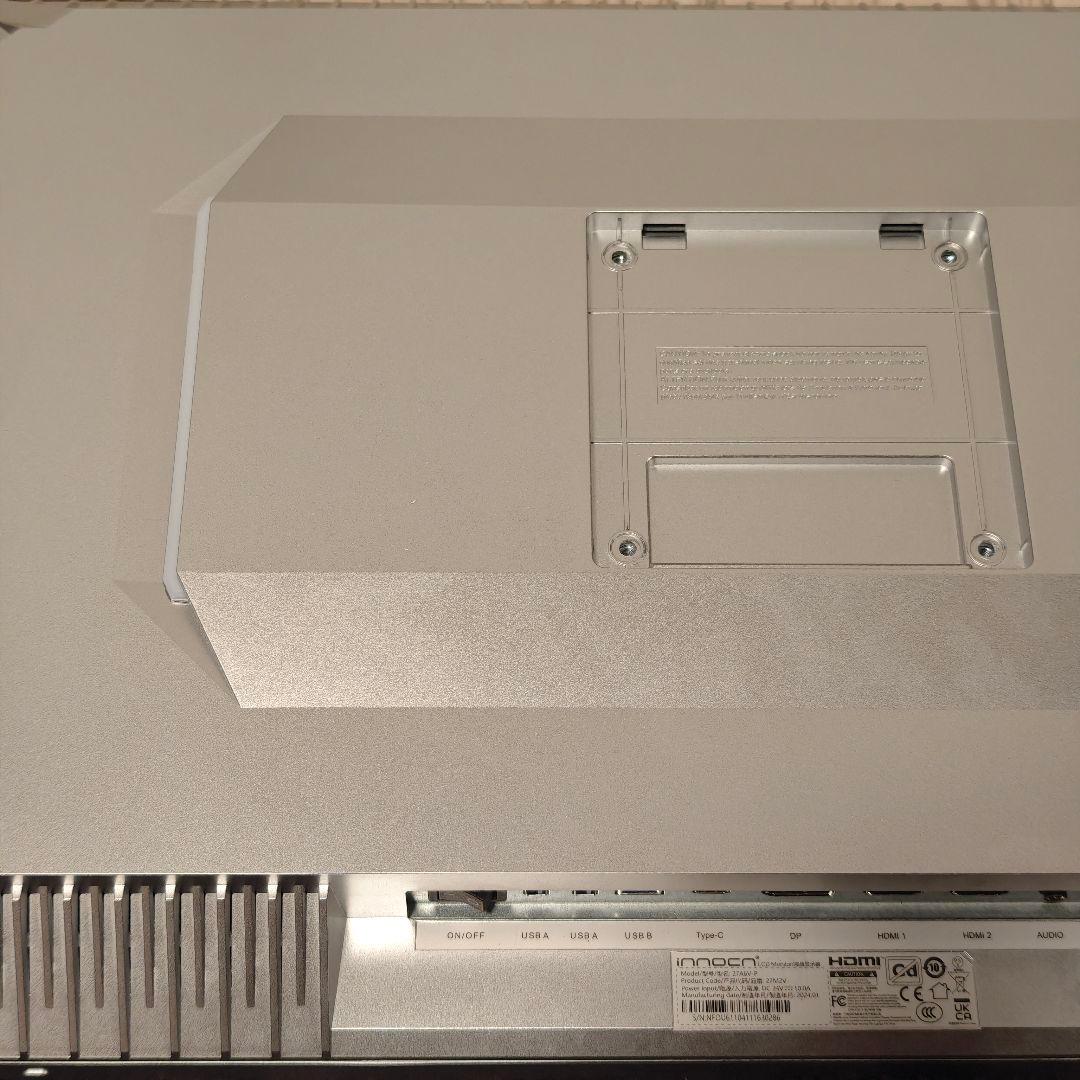 INNOCN 27M2V 27型 4K/160Hz ミニLED HDR1000