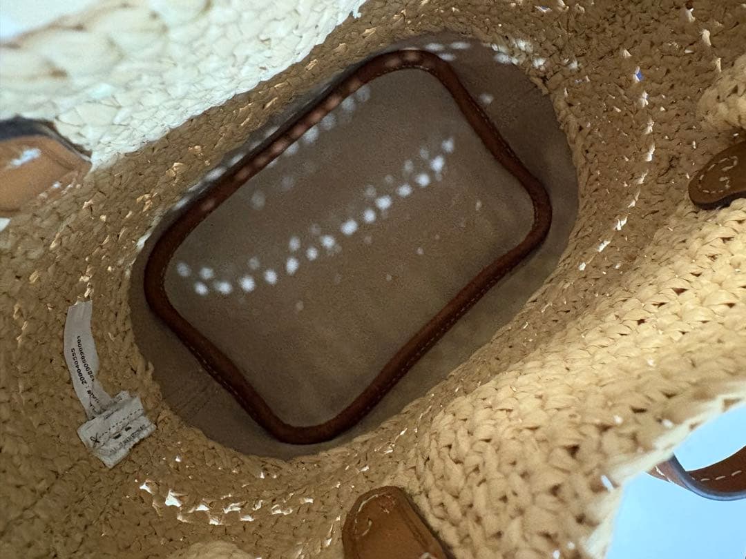 未使用　ポロラルフローレン　カゴバッグ　ショルダーバッグ