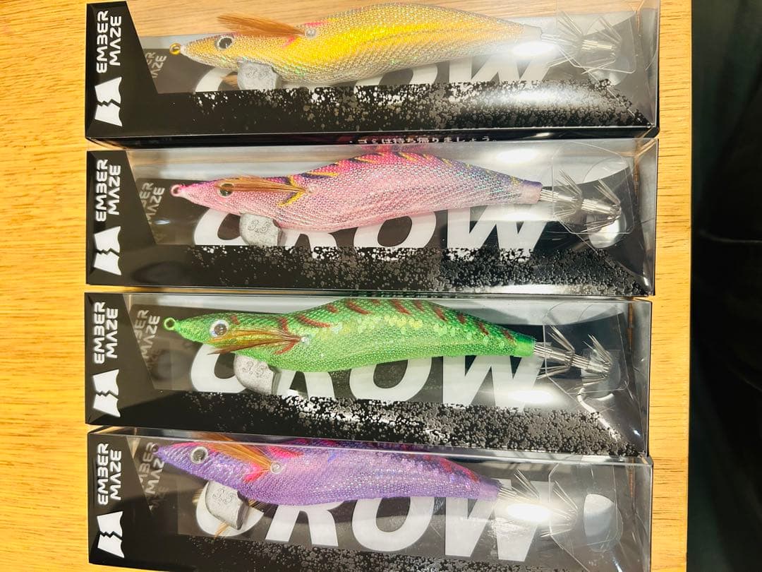 さとしエンバーメイズ　3.5 8本セット　ステッカー付き