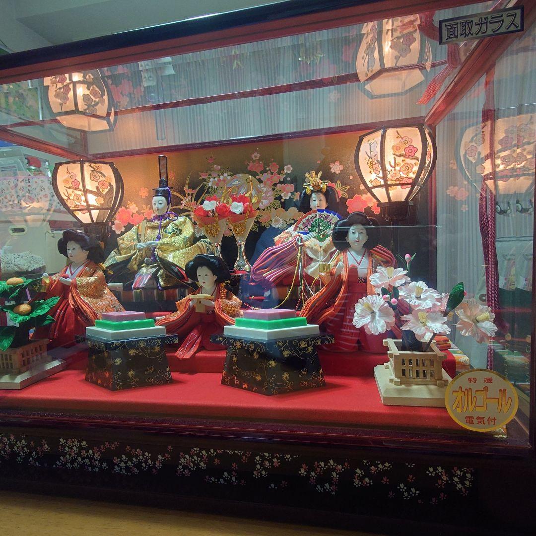 おひなさま　芥子親王柳官女　ケース入り