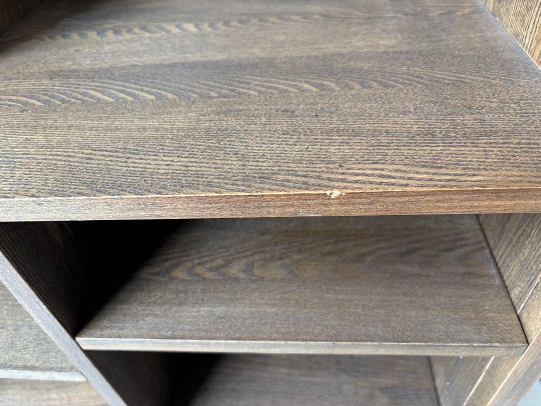 木製カウンターテーブル 引き出し付き