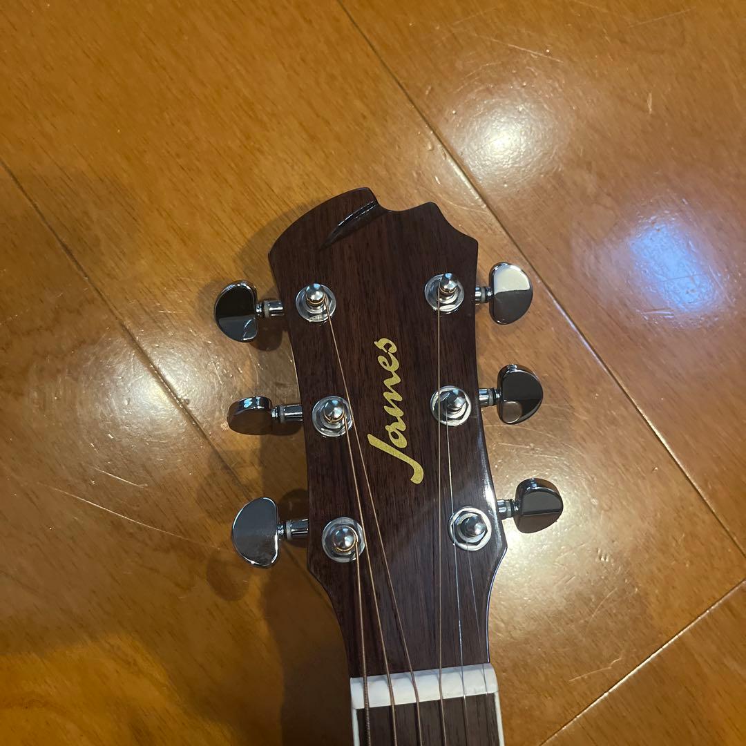 島村楽器jamesアコースティックギター 美品・初心者にオススメ