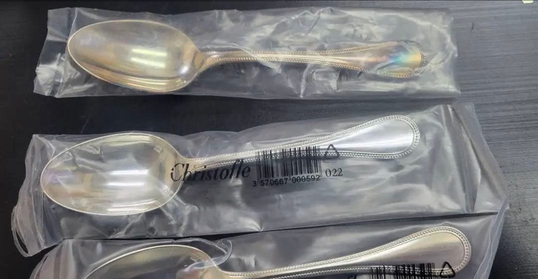 クリストフル　スプーン　新品未使用