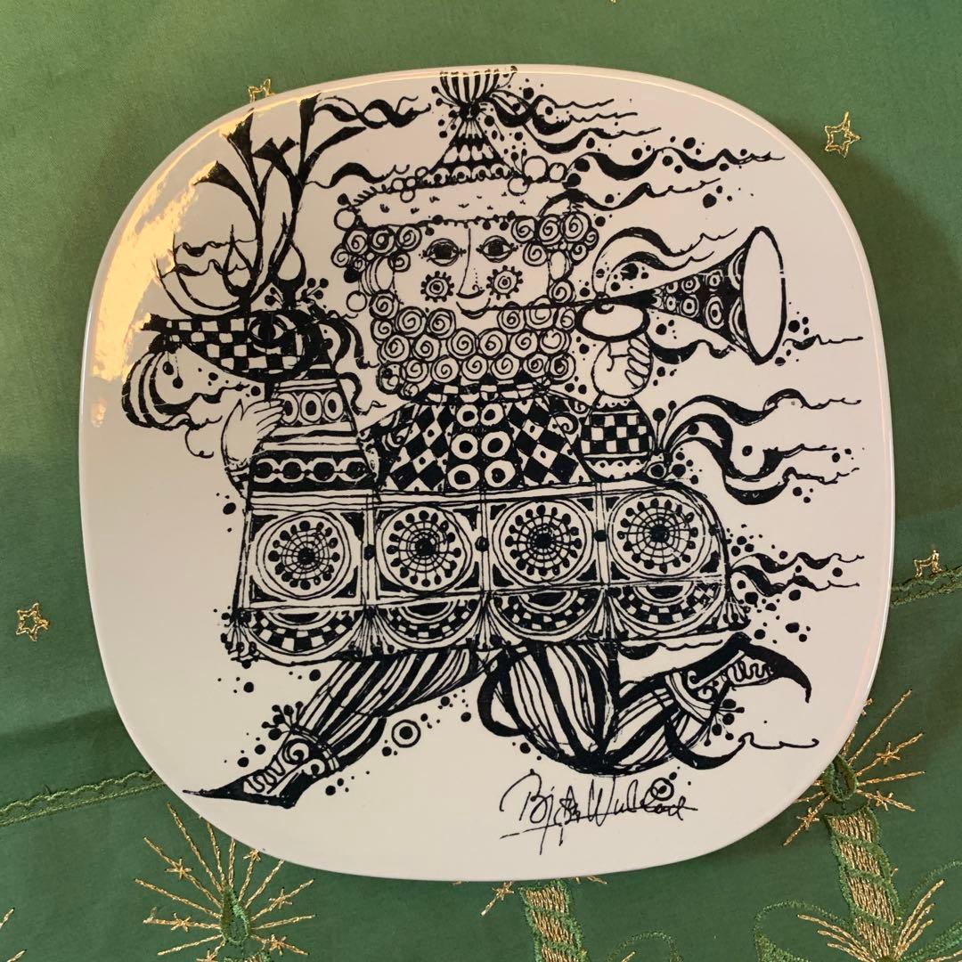 ビヨンヴィンブラッド　goodな1967年のビンテージクリスマスイヤープレート！