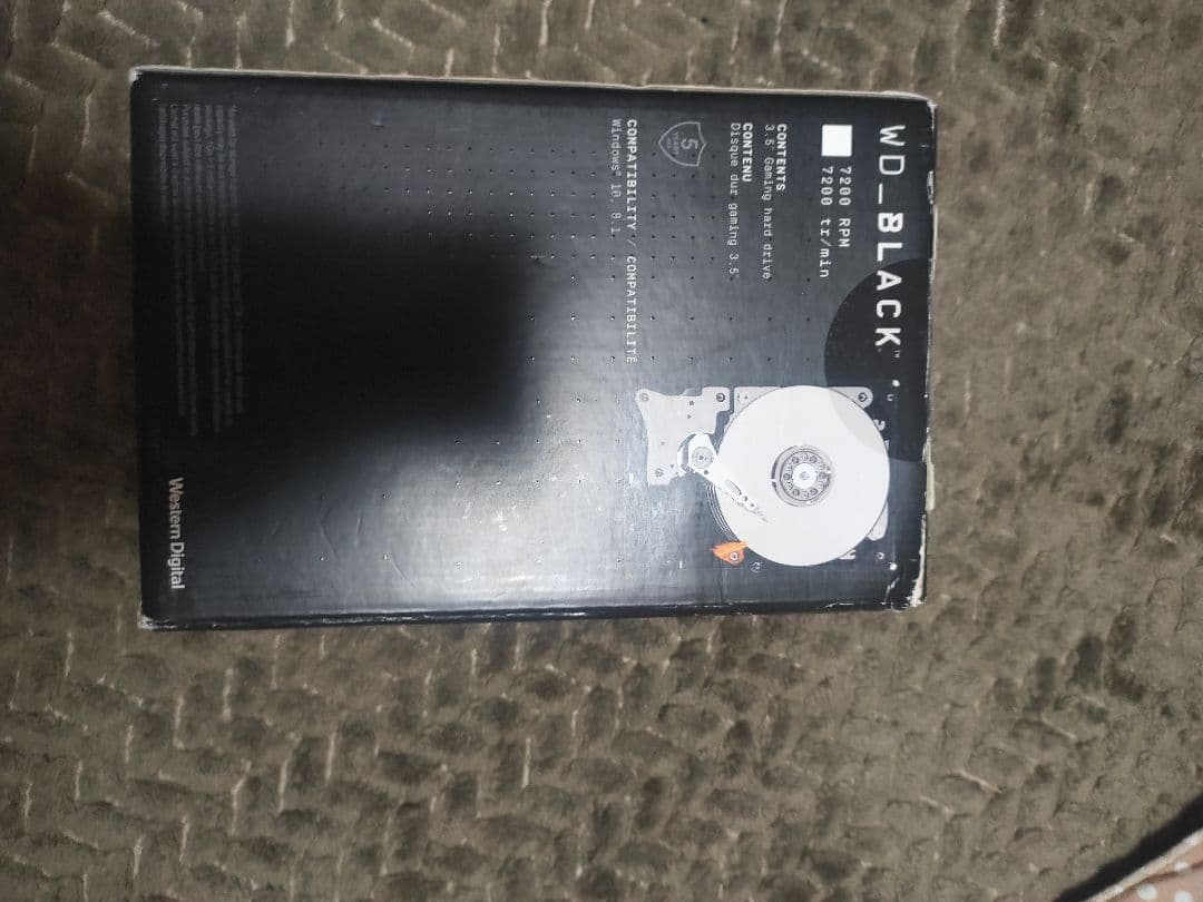 WD_BLACK 3.5インチゲーミングハードドライブ