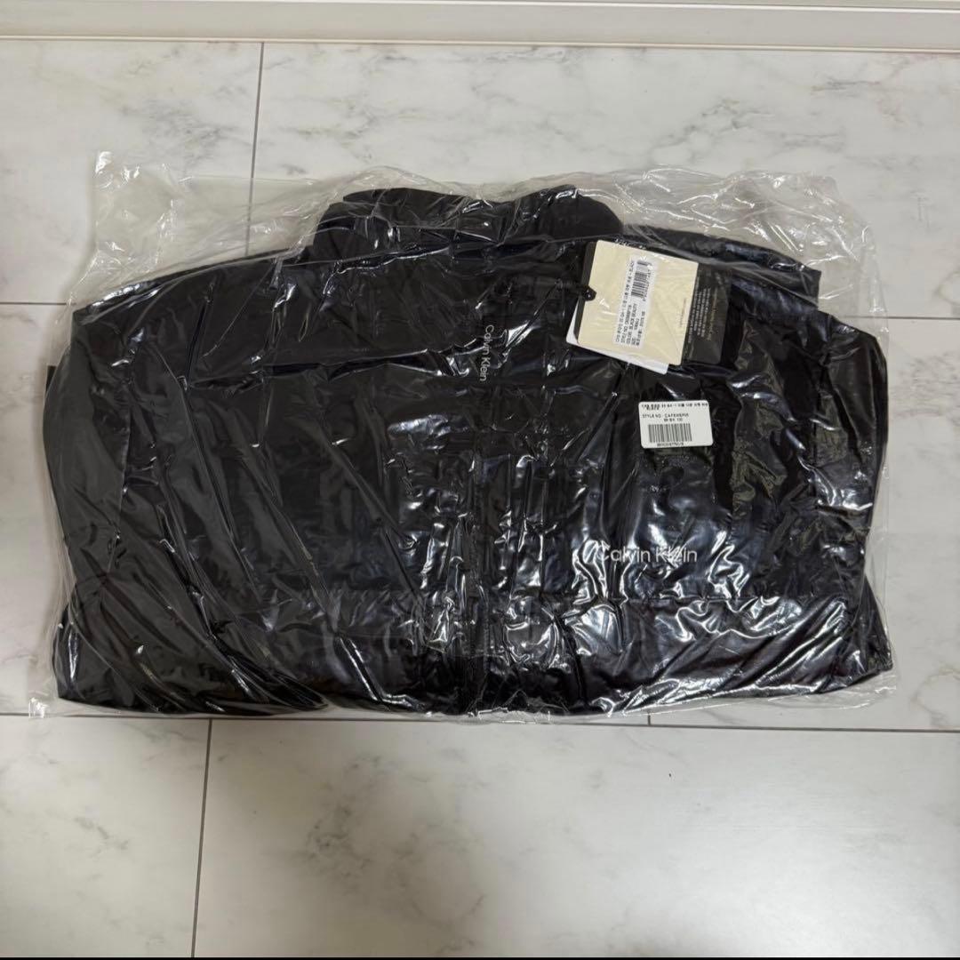   カルバンクライン ダウン ブラック 黒 Lサイズ