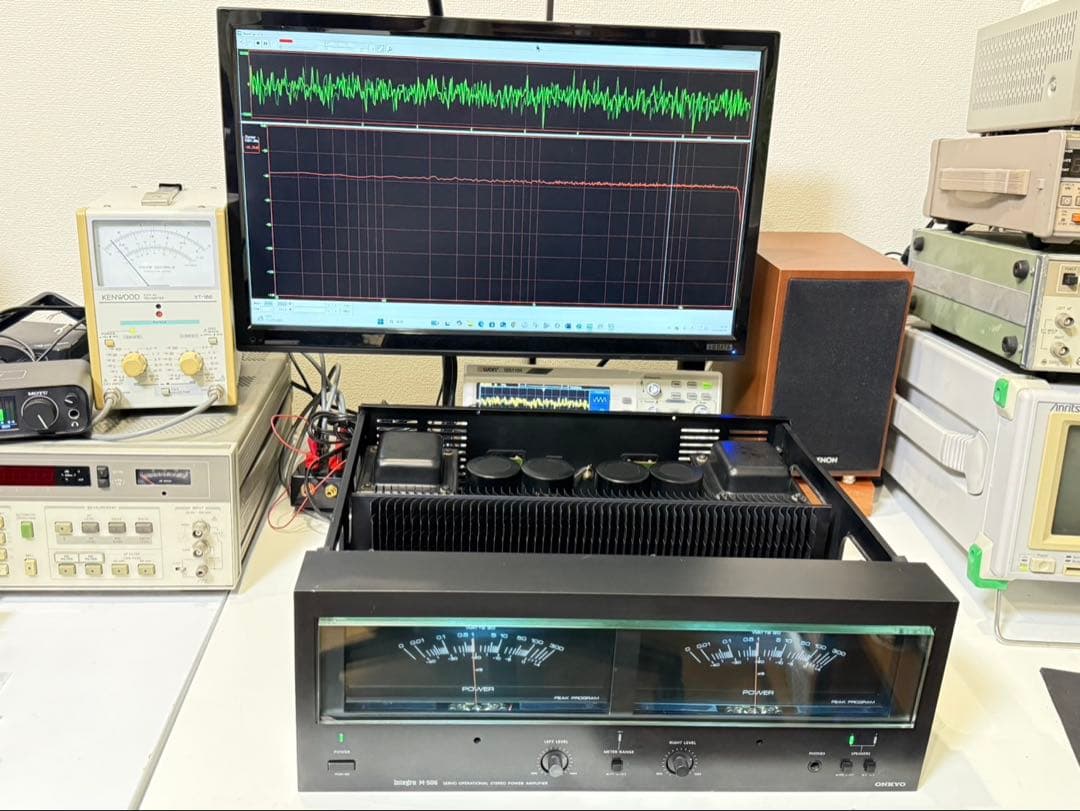 『美品』Onkyo M-506 パワーアンプ
