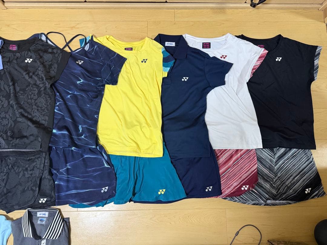 ヨネックス　テニスウェア　レディース　ゲームシャツ・スカート11セット