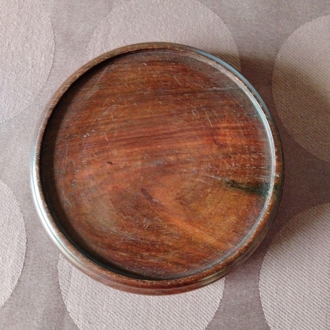 中国骨董陶磁器を乗せる安定した鑑賞台、台座最高級天然紫壇細工精製高級感のあるもの