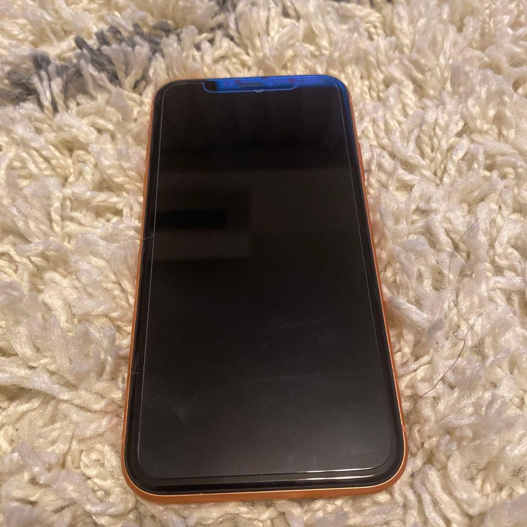 iPhone XR オレンジ色 本体