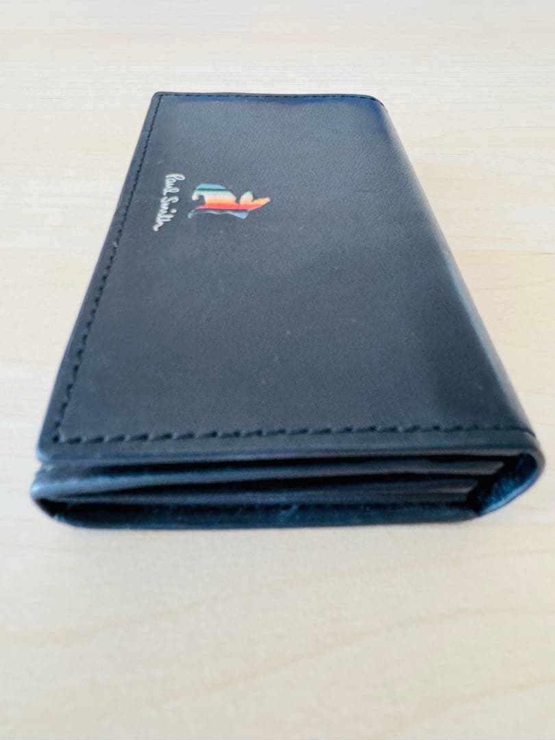 新品☆ Paul Smith 名刺入れ☆マーケトリーラビット☆ブラック