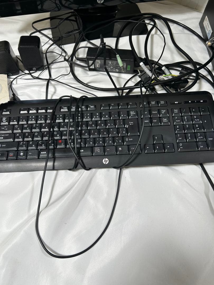 (A-086) HP Pavilion PC モニター キーボード付 Win10