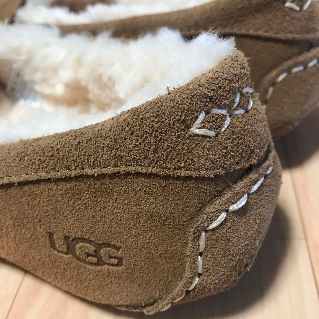 【新品】UGG ANSLEY モカシン チェスナット 25㎝