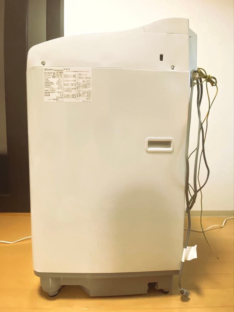 ◆送料込み◆SHARP 電気洗濯乾燥機 ES-TX5D-S 2020年製