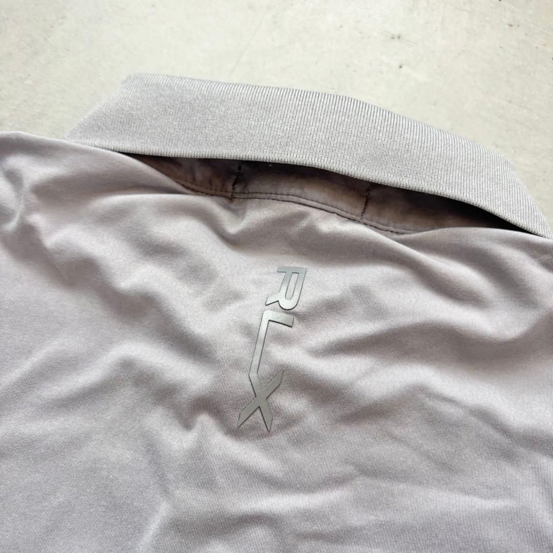 RLX アールエルエックス ラルフローレン 半袖ポロシャツ ロゴ M