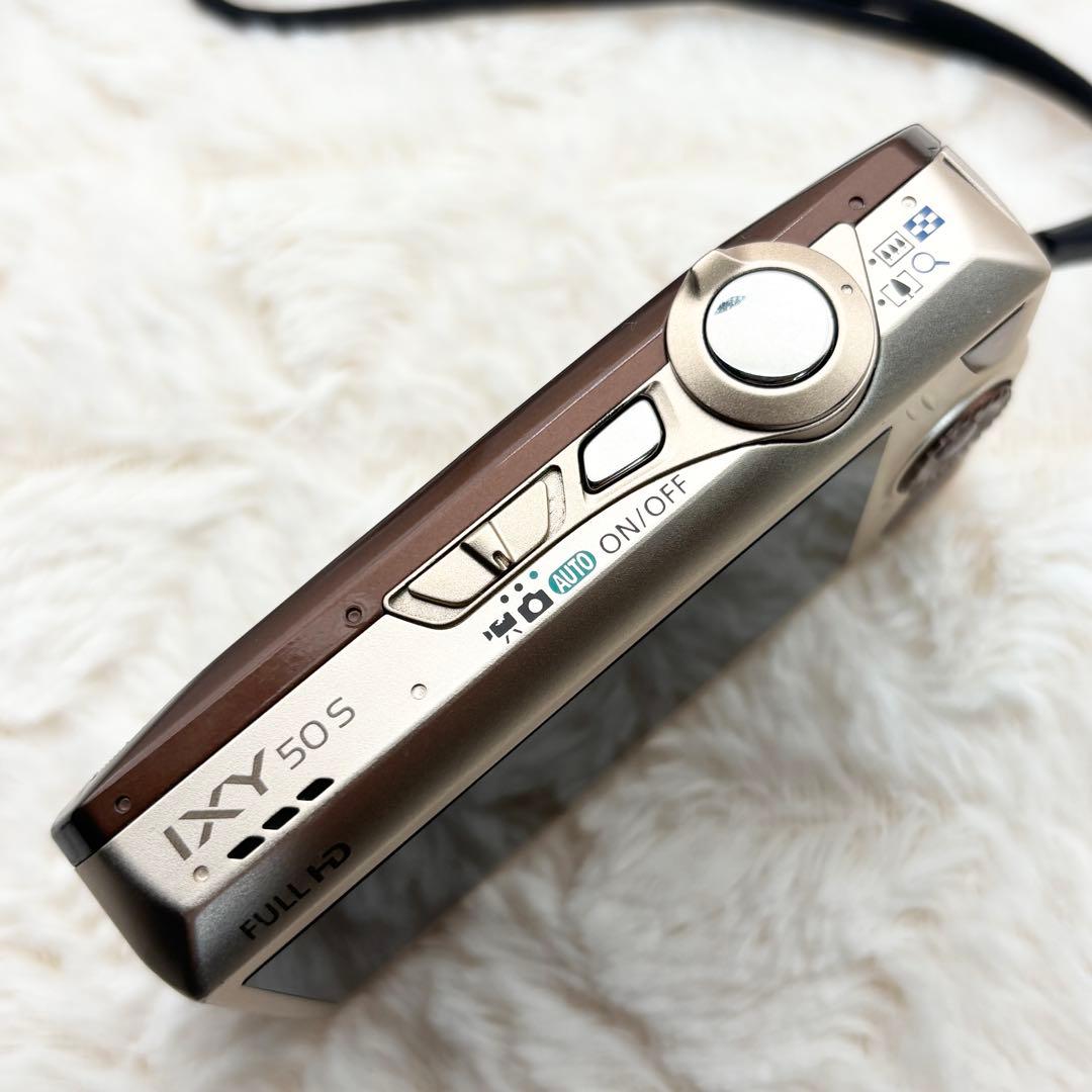 動作良好 Canon IXY 50S ブラウン