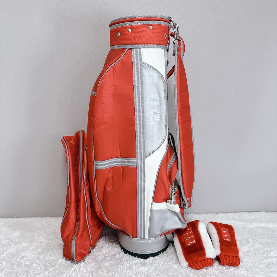初心者向け ELLE ゴルフクラブ＆キャディバッグ レディース ハーフセット