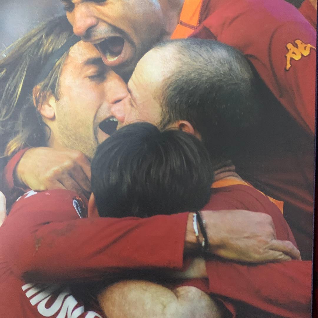 【シリアルナンバー入】ASローマ00-01さシーズン優勝記念ユニフォーム