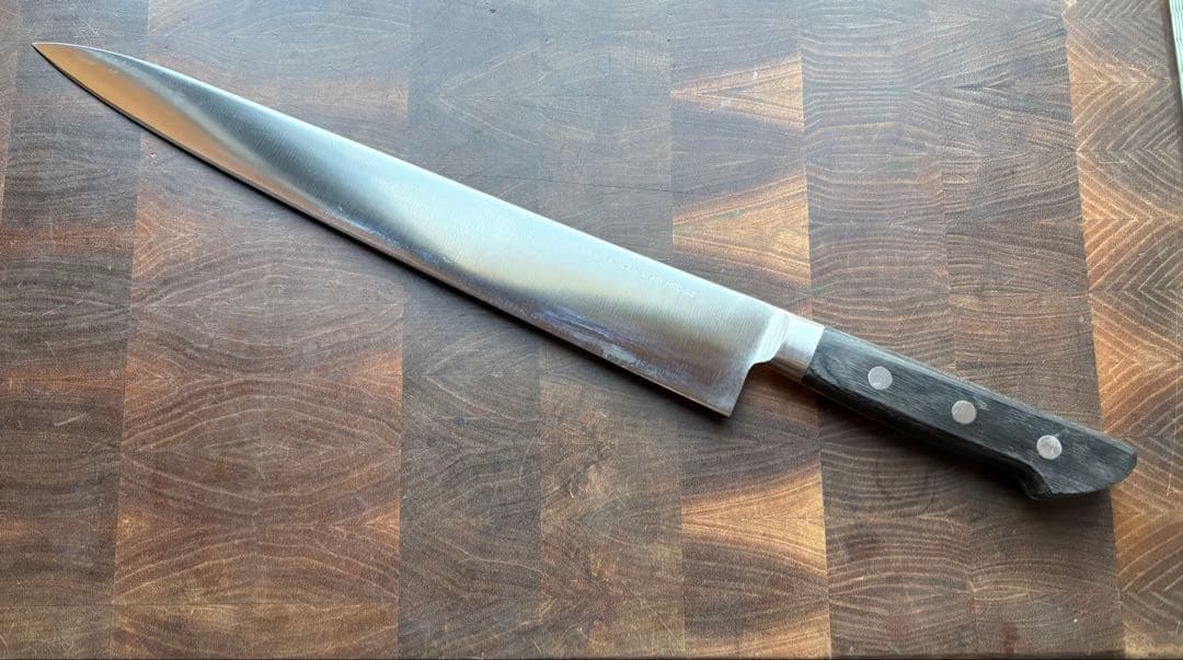 正本総本店　ハイカーボン　筋引　300mm 包丁　洋包丁　未使用　ステンレス