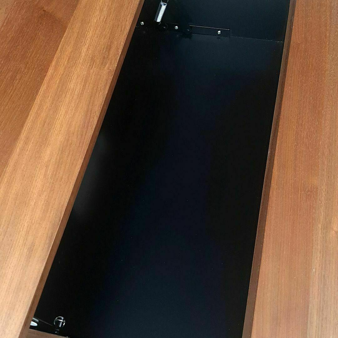 モリタインテリア TONO リビングテーブル デスク 引出 ウォールナット