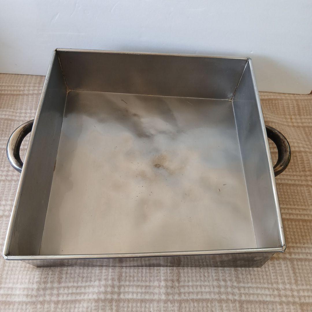 業務用 角蒸し器 1段 蓋/水槽付 ステンレス製 蒸篭 せいろ スチーマー 角型