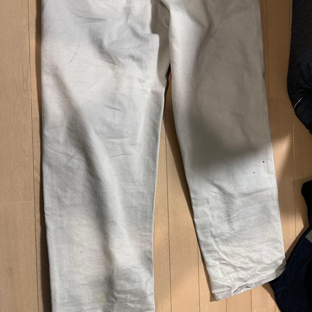 Supreme ホワイト バギーデニム30インチ