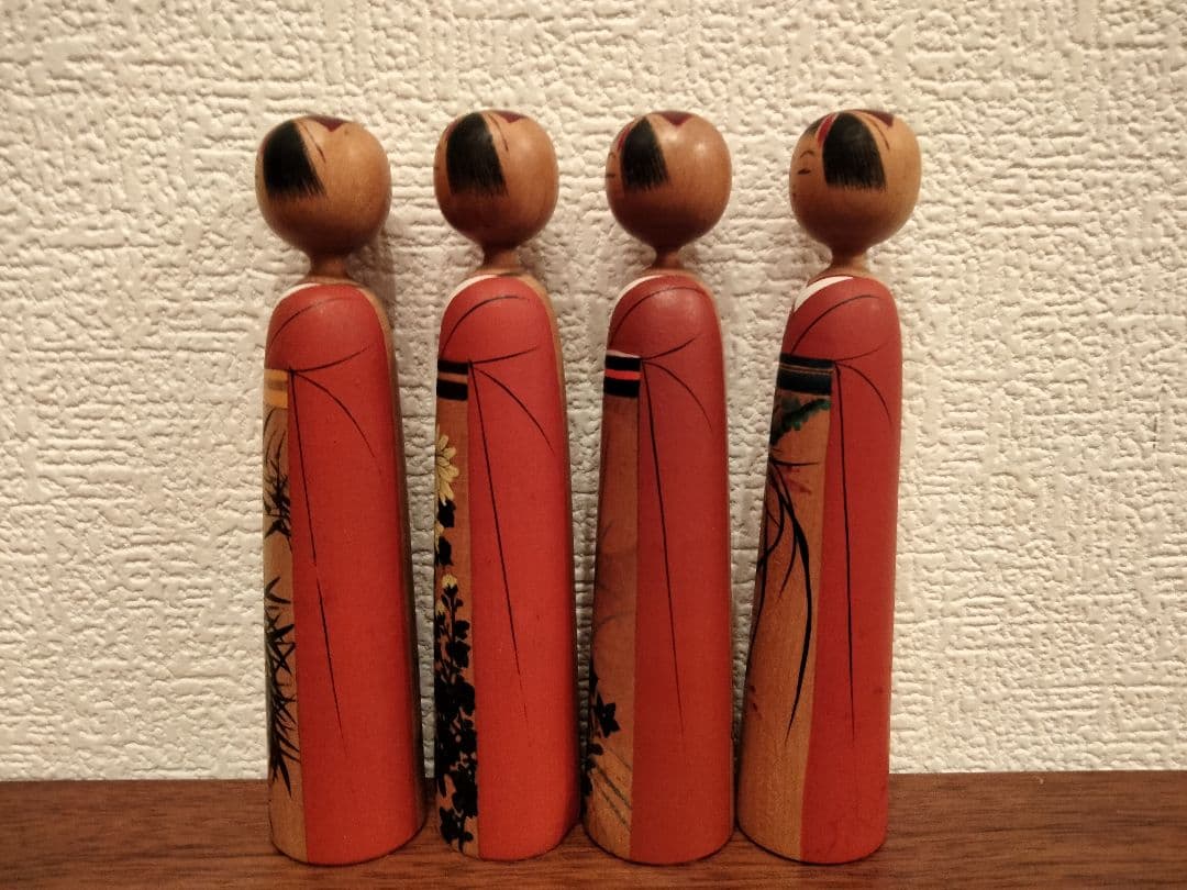 高野与八　こけし　4個セット