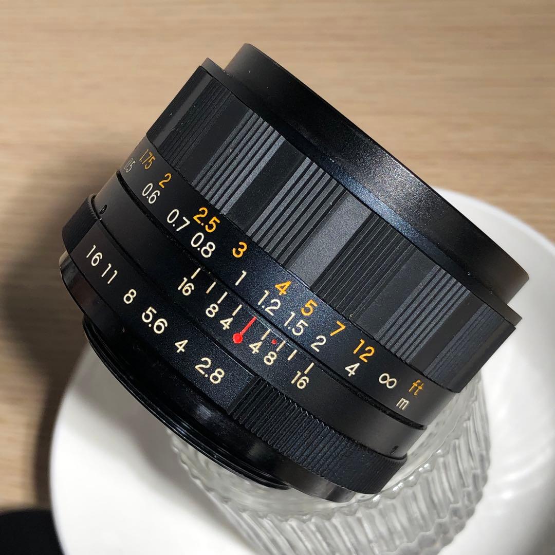 YASHICA YASHINON 35mm f2.8 m42マウント