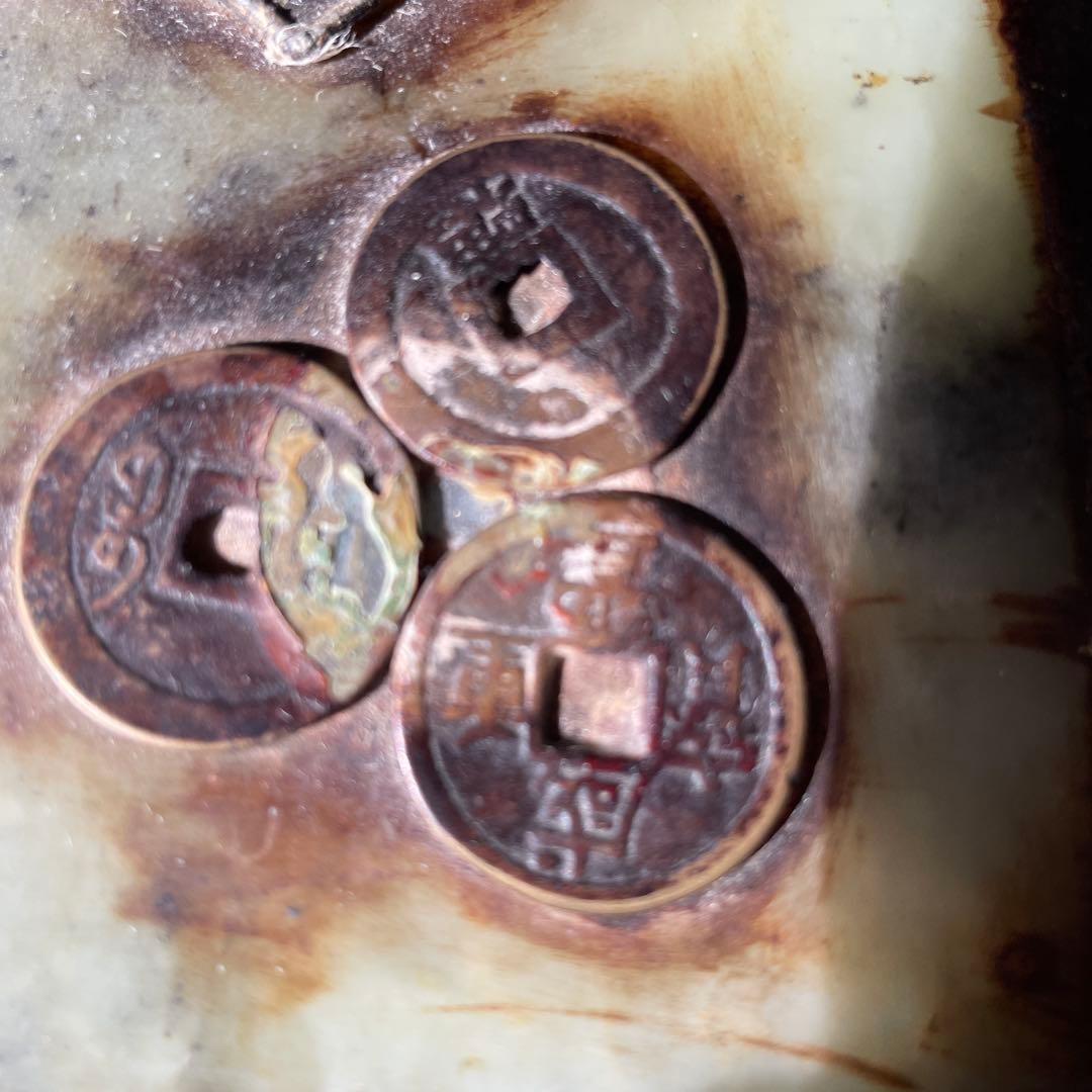 中国　玉石　宝箱　10.5kg