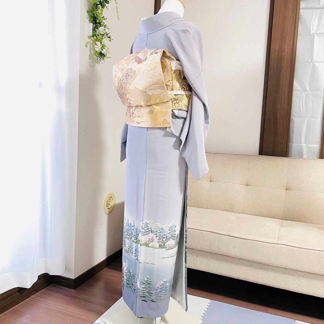 色留袖 親族 結婚式 披露宴 袋帯 フルセット 袷 着物 和装 ウェディング