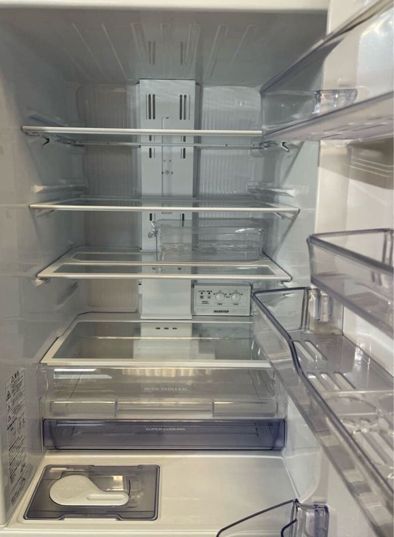 三菱 3ドア冷蔵庫 MR‑CX37K（2024年製・美品）