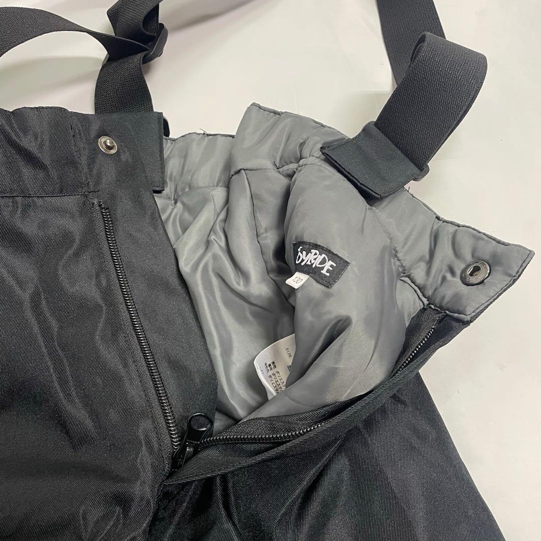 JOY RIDE キッズ スキー スノボ ウェア 130cm 白 黒