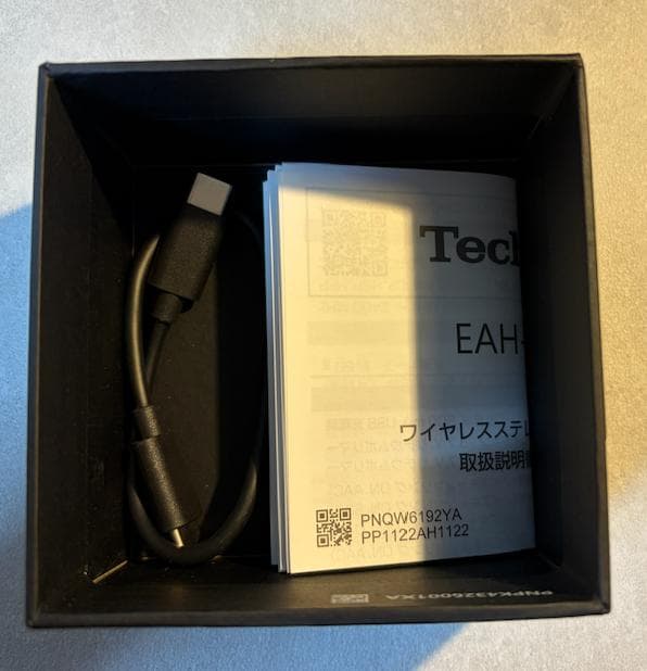 Technics EAH-AZ80-S ワイヤレスイヤホン シルバー ジャンク品