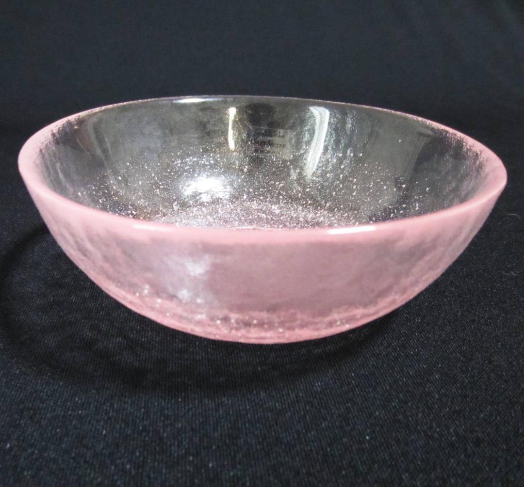 貴重なお品【未使用】D'art Verreハンドメイド 上越クリスタル 小鉢5点