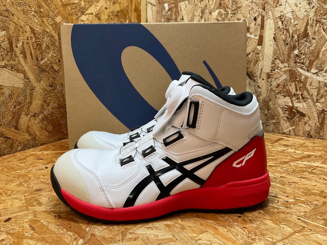 未使用 asics WINJOB CP304 BOA 安全靴 26cm WIDE