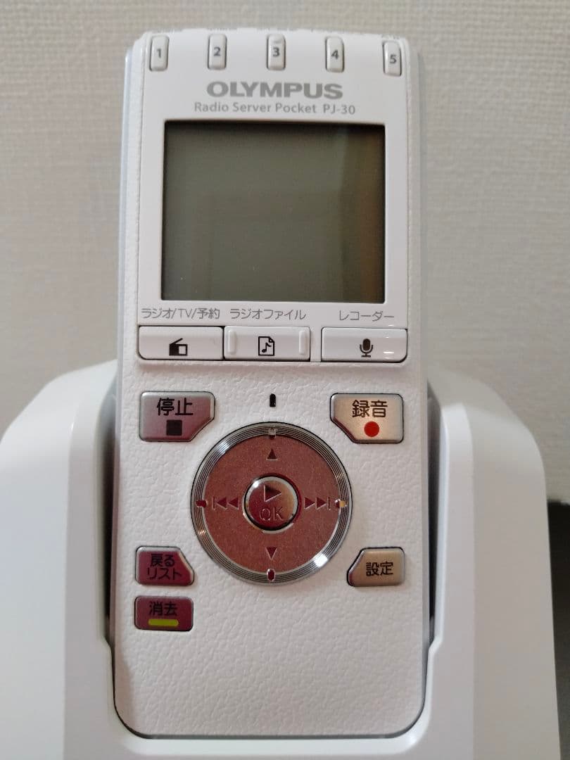 OLYMPUS PJ-30 ラジオサーバーポケット ICレコーダー