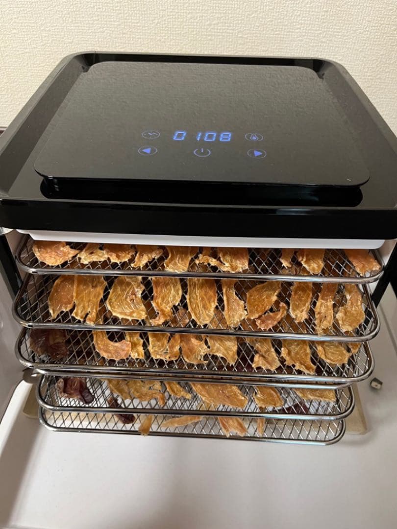 【美品】BelleLife フードドライヤー ブラック ペットおやつ