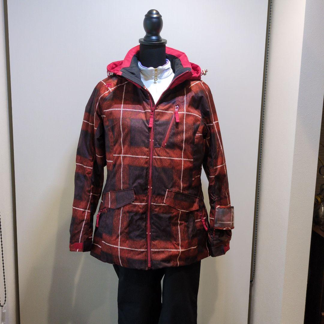 DESCENTE レディース Lサイズ スキーウェア 上下セット