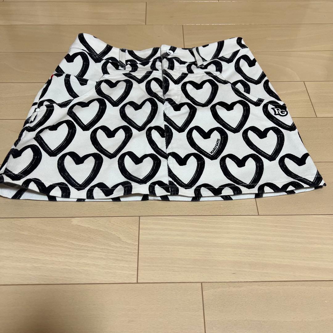⭐︎値下げ⭐︎パーリーゲイツ　ハート柄 ポロシャツ　スカート セット