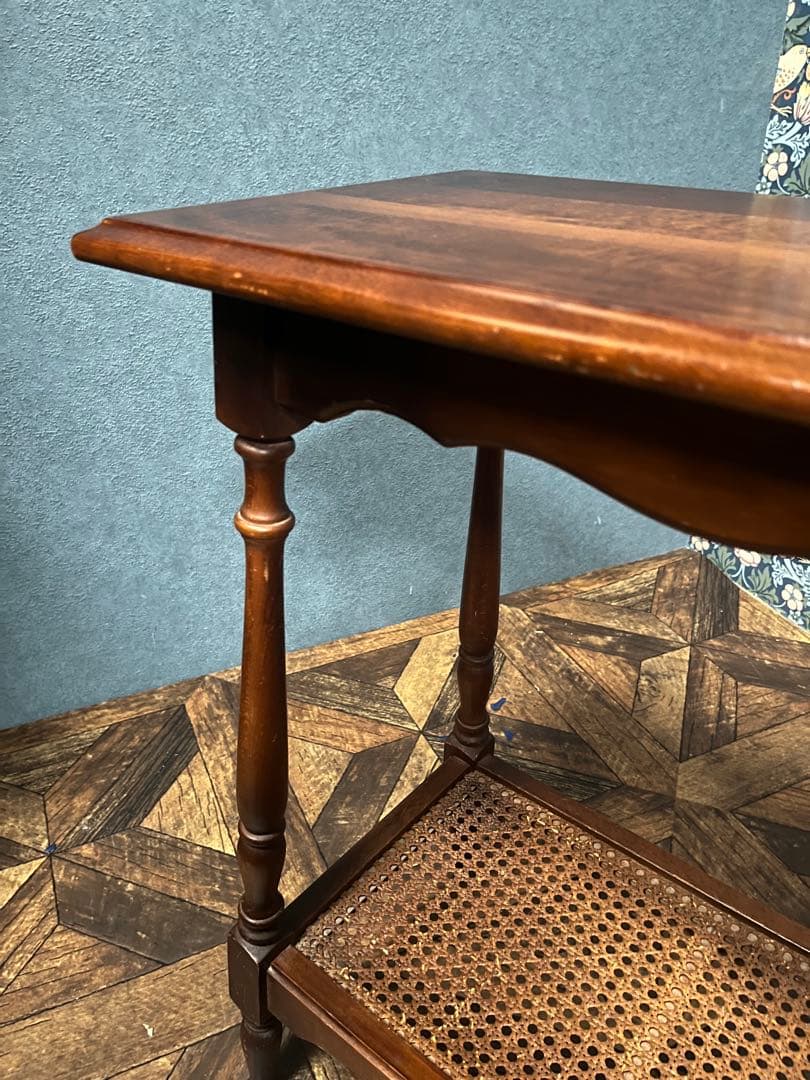 カリモク オールドカリモク サイドテーブル 花台 インテリア 昭和レトロ