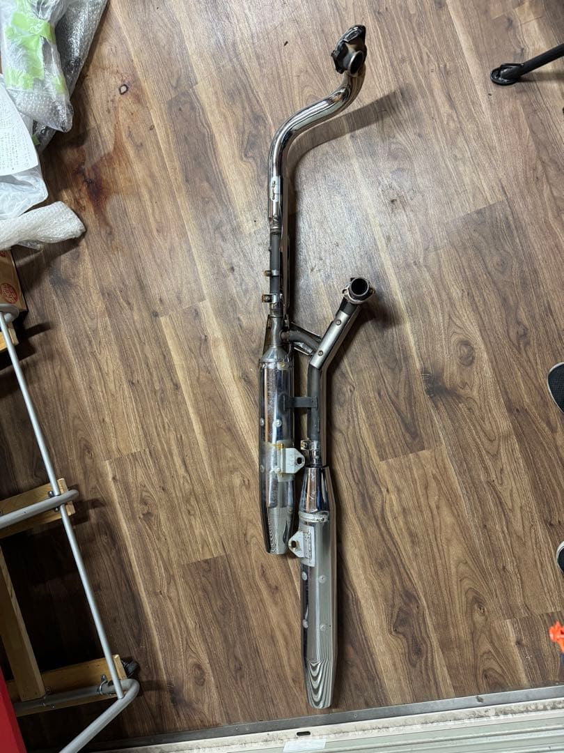 YAMAHA ドラッグスター400 4TR1純正マフラー